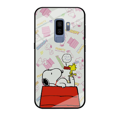 Snoopy Food Please Samsung Galaxy S9 Plus Case-Oxvistore