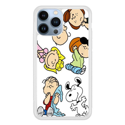 Snoopy Gang iPhone 15 Pro Case-Oxvistore