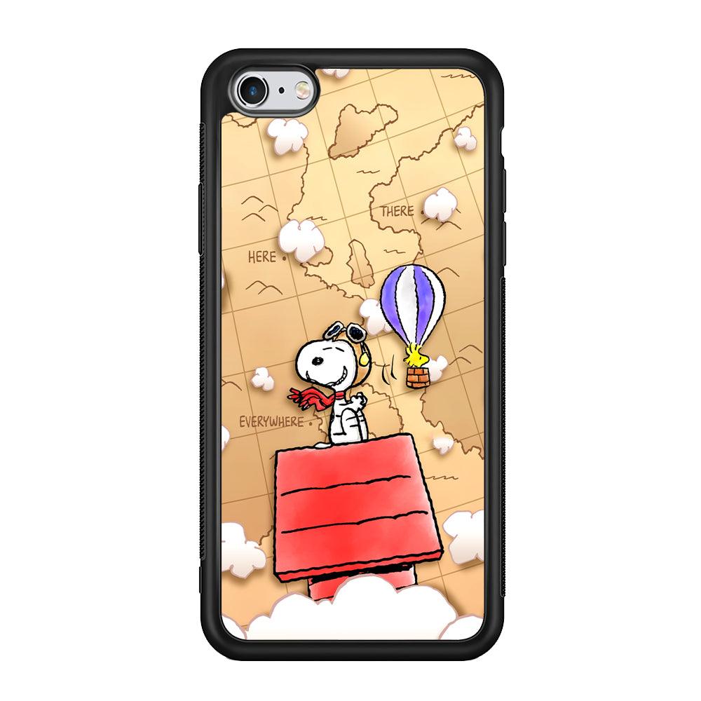 Snoopy Journey Around The World iPhone 6 Plus | 6s Plus Case-Oxvistore