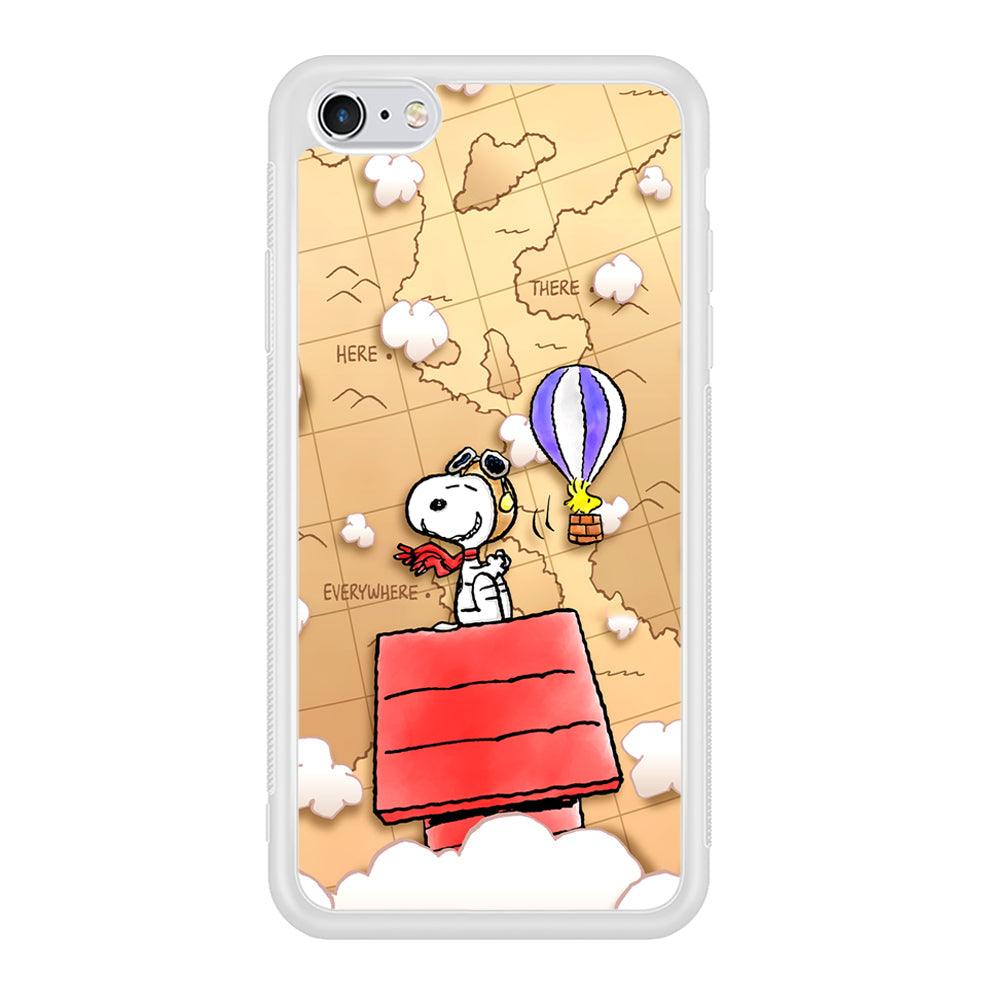 Snoopy Journey Around The World iPhone 6 | 6s Case-Oxvistore