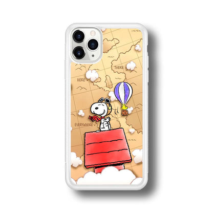 Snoopy Journey Around The World iPhone 11 Pro Max Case-Oxvistore