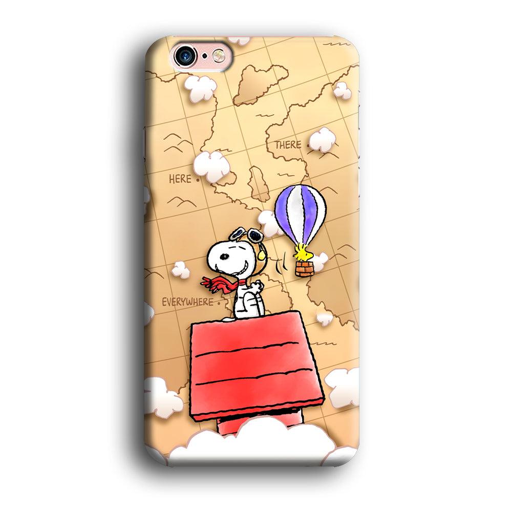 Snoopy Journey Around The World iPhone 6 | 6s Case-Oxvistore