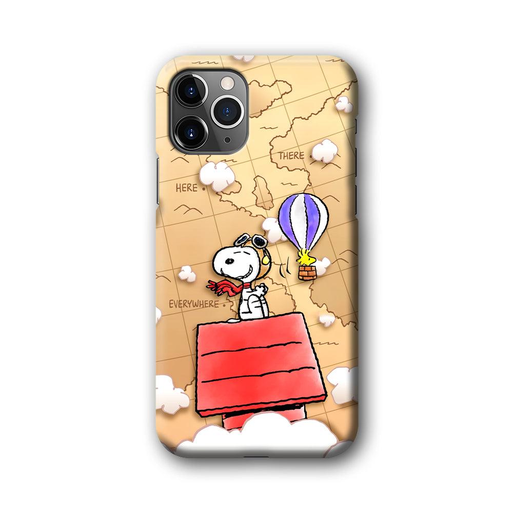 Snoopy Journey Around The World iPhone 11 Pro Max Case-Oxvistore