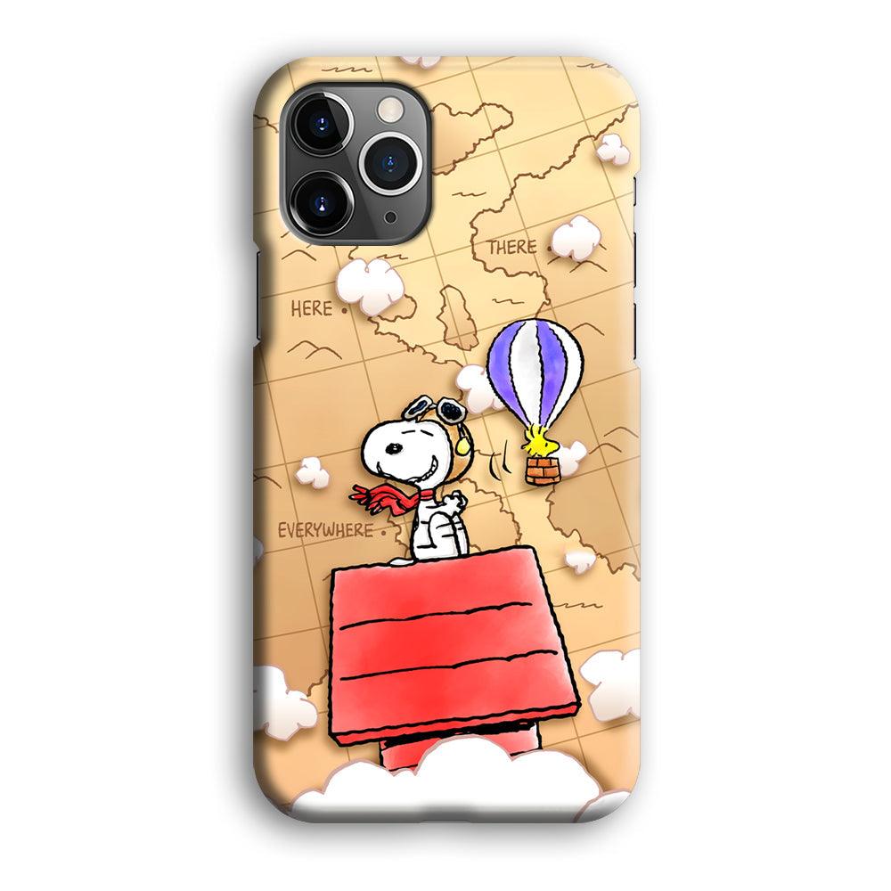 Snoopy Journey Around The World iPhone 12 Pro Max Case-Oxvistore