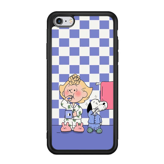 Snoopy Prepare for Sleep iPhone 6 Plus | 6s Plus Case-Oxvistore