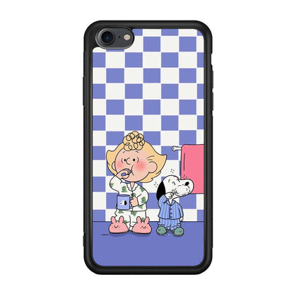 Snoopy Prepare for Sleep iPhone 8 Case-Oxvistore