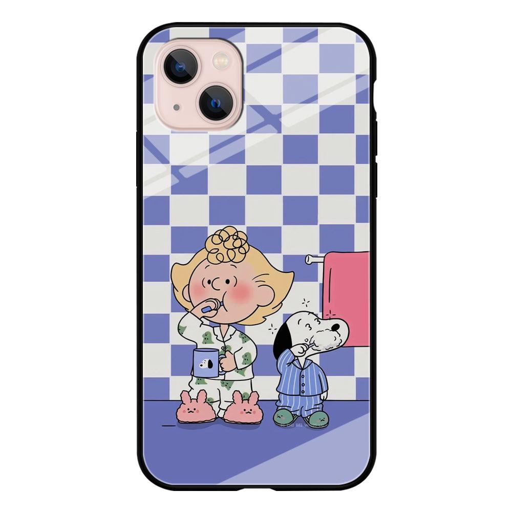 Snoopy Prepare for Sleep iPhone 15 Case-Oxvistore