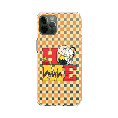 Snoopy Real Home is You Clear Soft Case