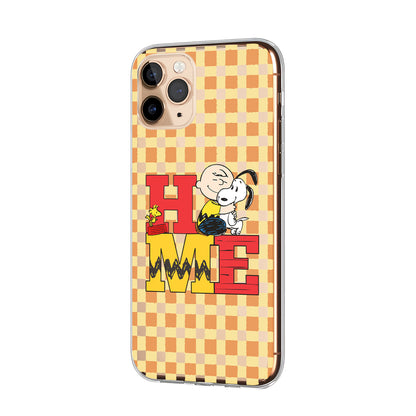 Snoopy Real Home is You Clear Soft Case