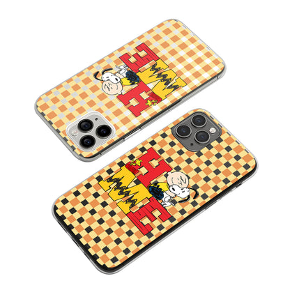 Snoopy Real Home is You Clear Soft Case