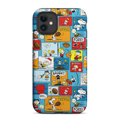 Snoopy Sport Comic 2 in 1 Tough Phone Case