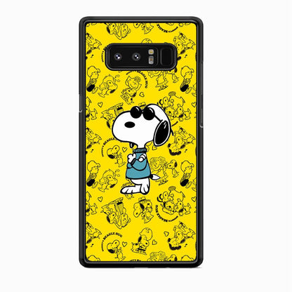 Snoopy Back in Style Samsung Galaxy Note 8 Case-Oxvistore