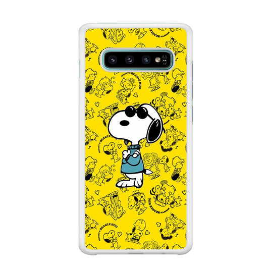 Snoopy Back in Style Samsung Galaxy S10 Plus Case-Oxvistore