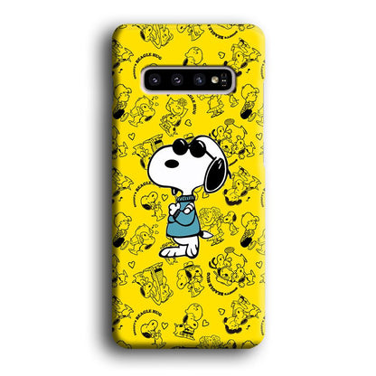 Snoopy Back in Style Samsung Galaxy S10 Plus Case-Oxvistore