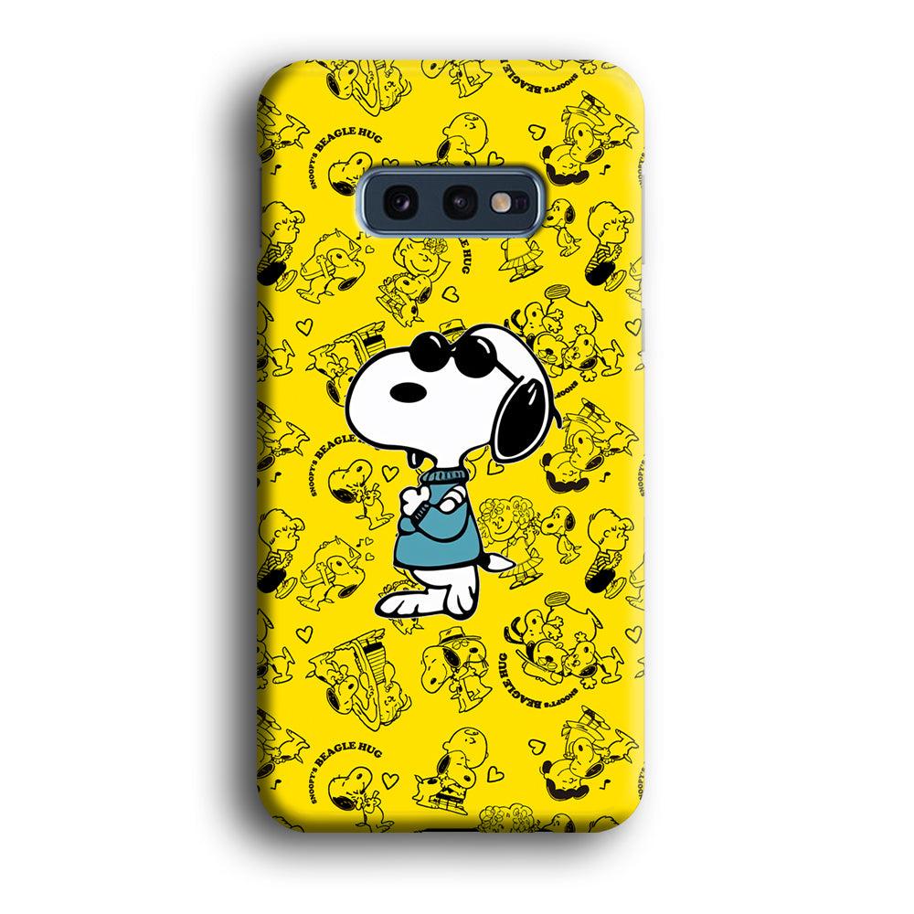 Snoopy Back in Style Samsung Galaxy S10E Case-Oxvistore