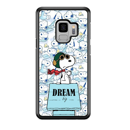 Snoopy Dream Big Samsung Galaxy S9 Case-3D Case-Oxvistore
