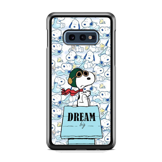 Snoopy Dream Big Samsung Galaxy S10E Case-Oxvistore