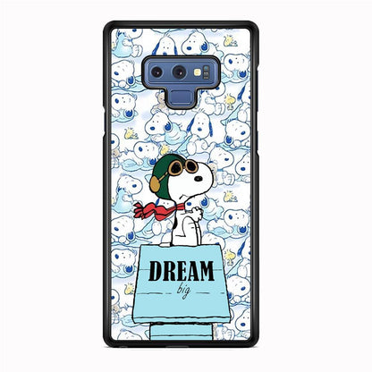 Snoopy Dream Big Samsung Galaxy Note 9 Case-Oxvistore