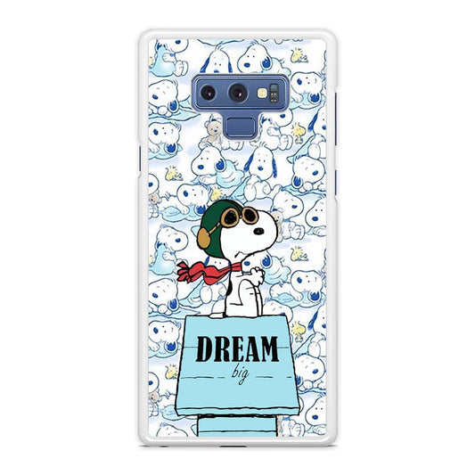 Snoopy Dream Big Samsung Galaxy Note 9 Case-Oxvistore