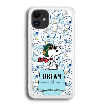 Snoopy Dream Big iPhone 12 Case-Oxvistore