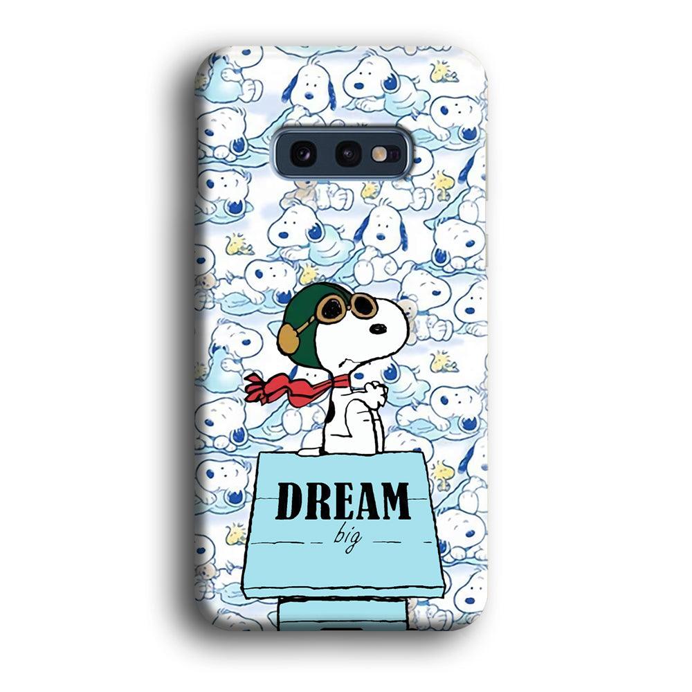 Snoopy Dream Big Samsung Galaxy S10E Case-Oxvistore