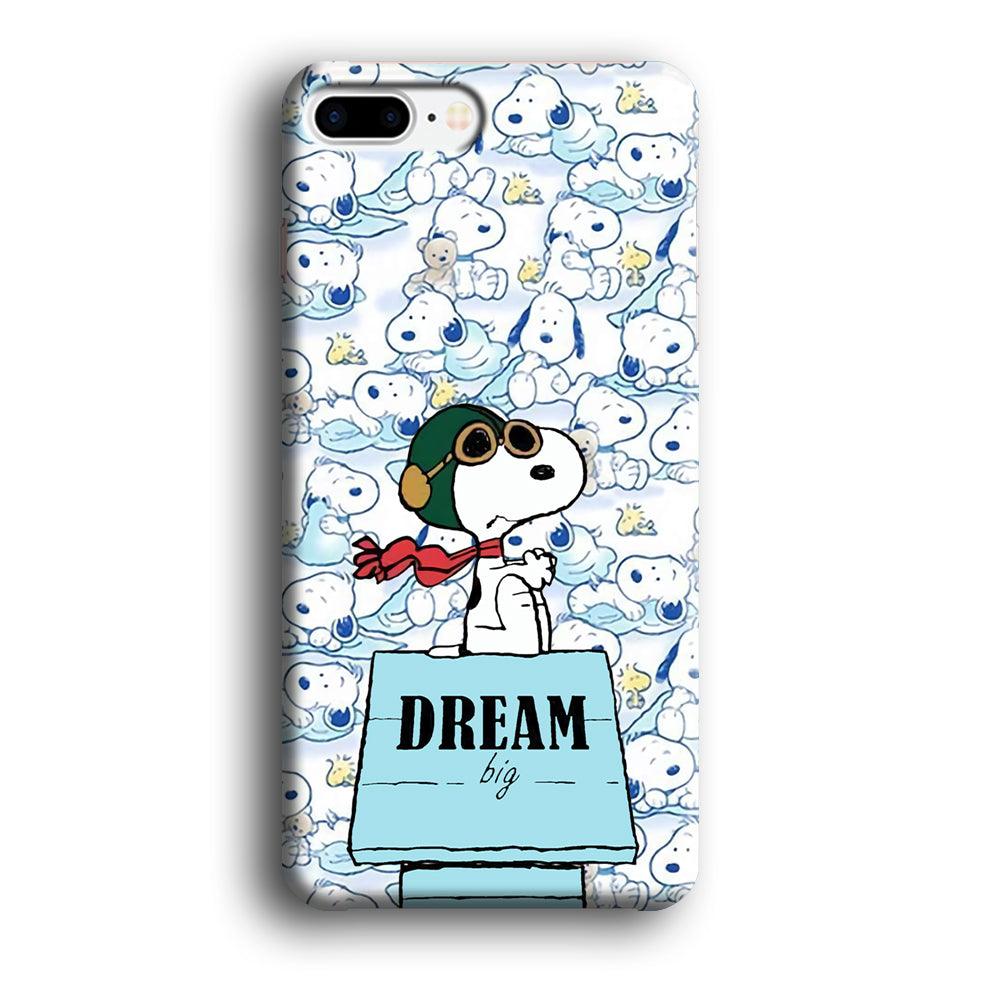 Snoopy Dream Big iPhone 7 Plus Case-Oxvistore