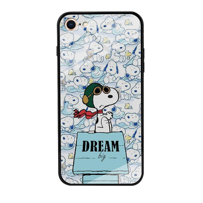 Snoopy Dream Big iPhone 8 Case-Oxvistore