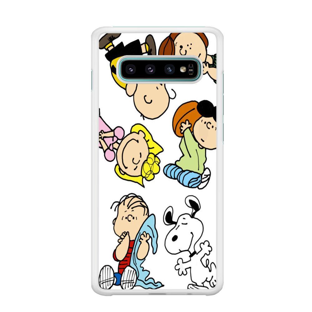 Snoopy Gang Samsung Galaxy S10 Case-Oxvistore