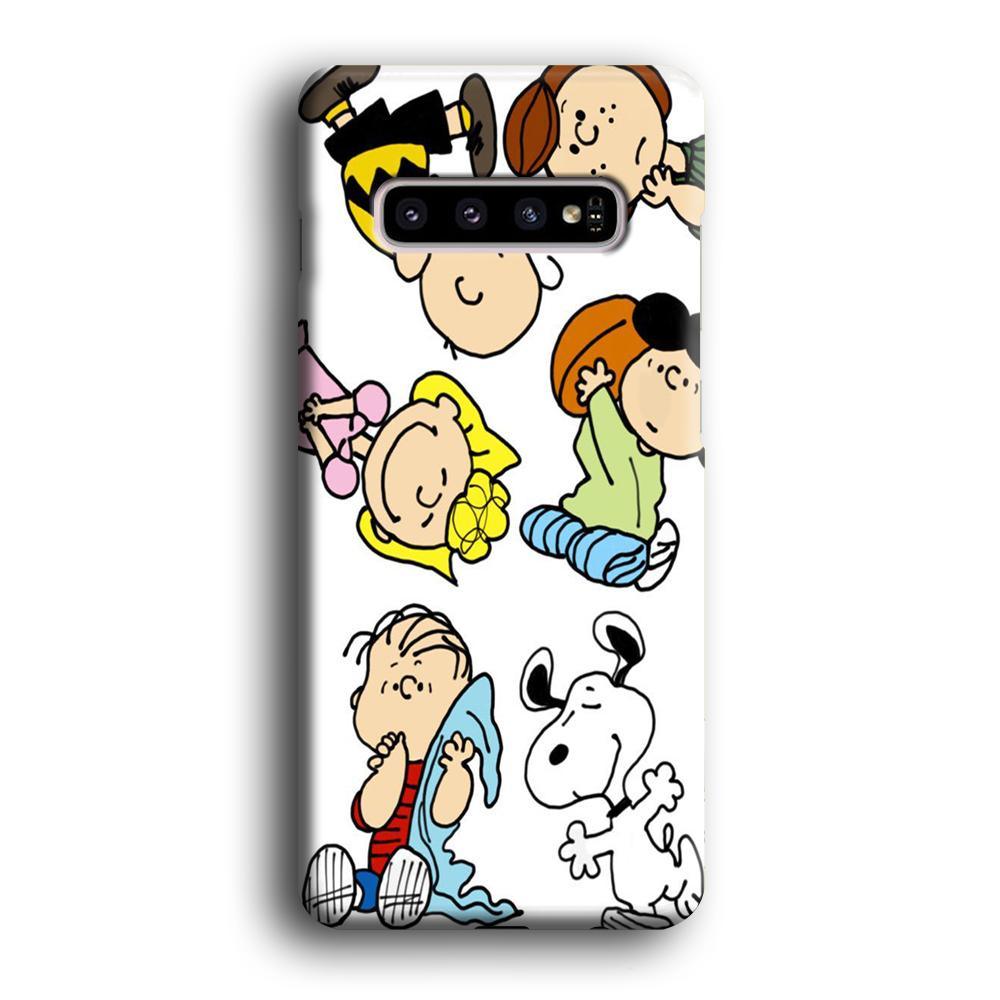 Snoopy Gang Samsung Galaxy S10 Case-Oxvistore