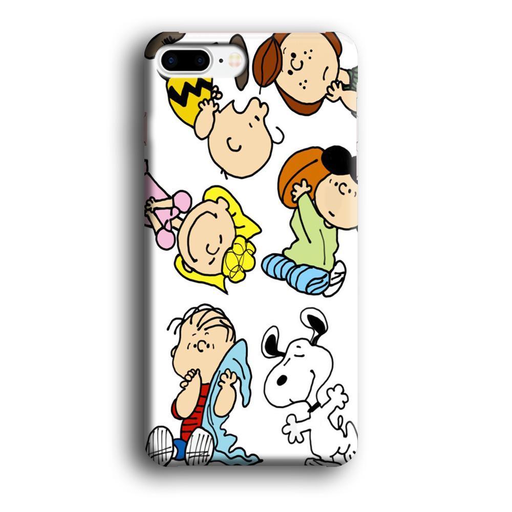 Snoopy Gang iPhone 8 Plus Case-Oxvistore