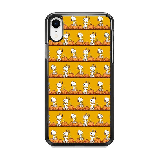 Snoopy Happy farm Fruit iPhone XR Case-Oxvistore