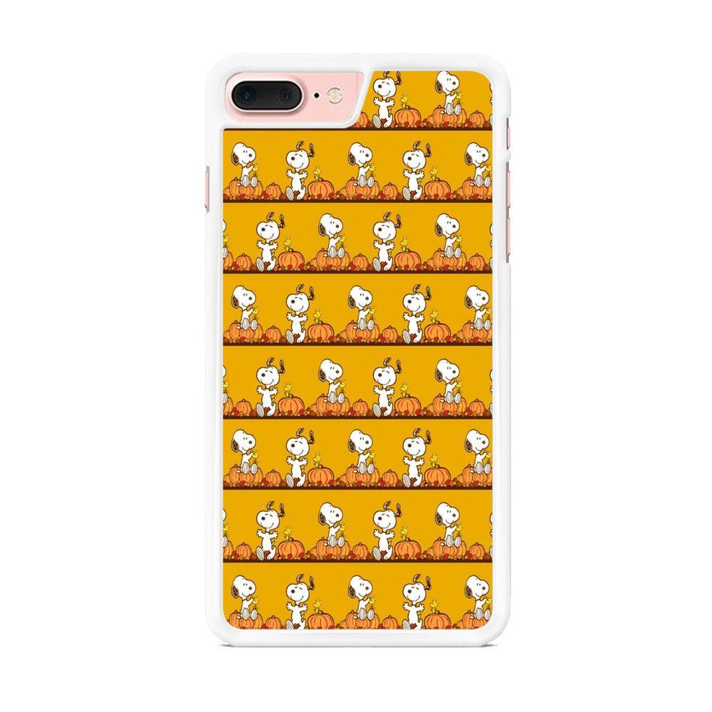 Snoopy Happy farm Fruit iPhone 7 Plus Case-Oxvistore