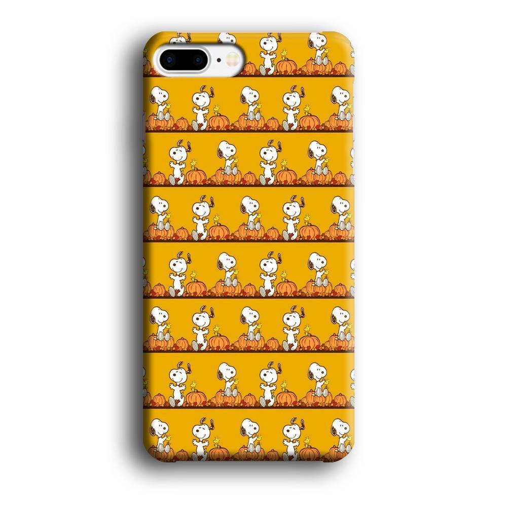 Snoopy Happy farm Fruit iPhone 7 Plus Case-Oxvistore