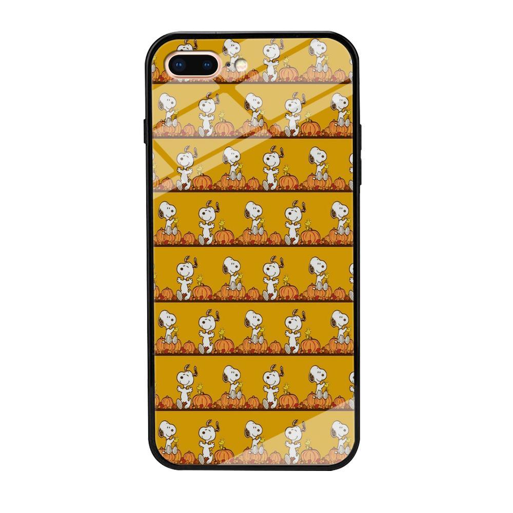 Snoopy Happy farm Fruit iPhone 7 Plus Case-Oxvistore