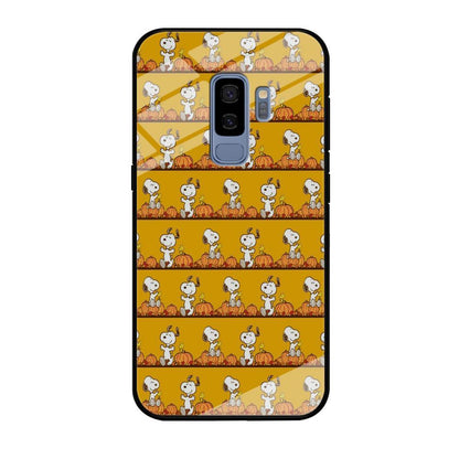 Snoopy Happy farm Fruit Samsung Galaxy S9 Plus Case-Oxvistore