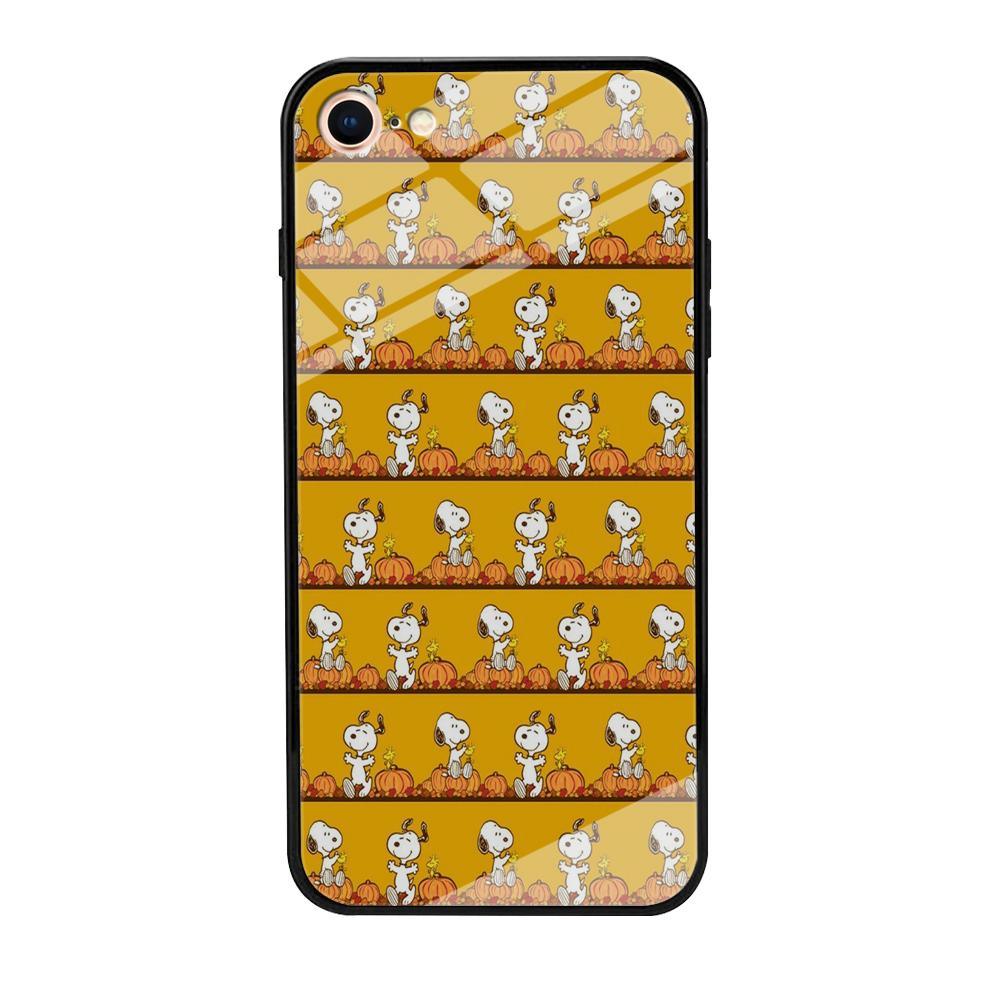 Snoopy Happy farm Fruit iPhone 8 Case-Oxvistore