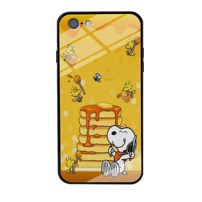 Snoopy Like Eat Pancake Hooney iPhone 6 | 6s Case-Oxvistore