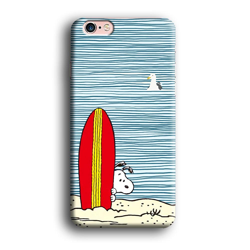 Snoopy Sand Beach iPhone 6 | 6s Case-Oxvistore