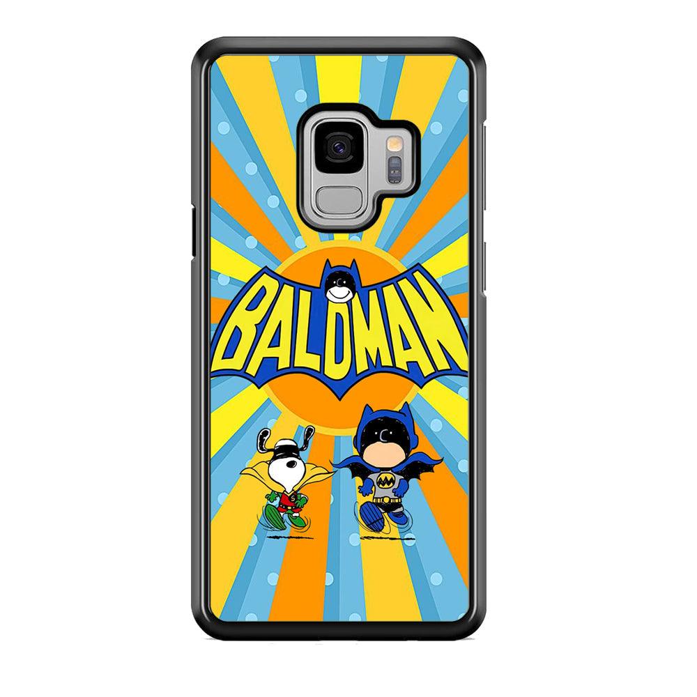Snoopy The Wandering of Batman Samsung Galaxy S9 Case-Oxvistore