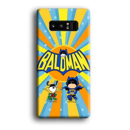 Snoopy The Wandering of Batman Samsung Galaxy Note 8 Case-Oxvistore