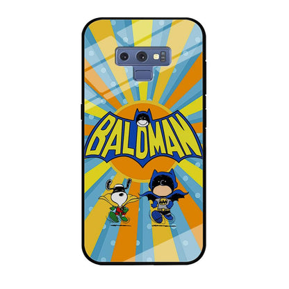 Snoopy The Wandering of Batman Samsung Galaxy Note 9 Case-Oxvistore