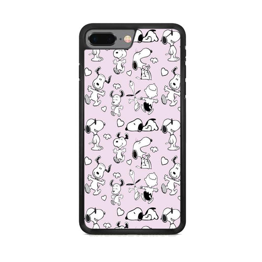 Snoopy and Charlie Happiness iPhone 7 Plus Case-Oxvistore