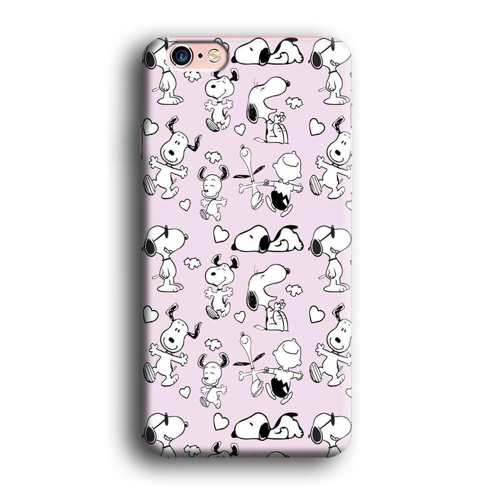 Snoopy and Charlie Happiness iPhone 6 | 6s Case-Oxvistore