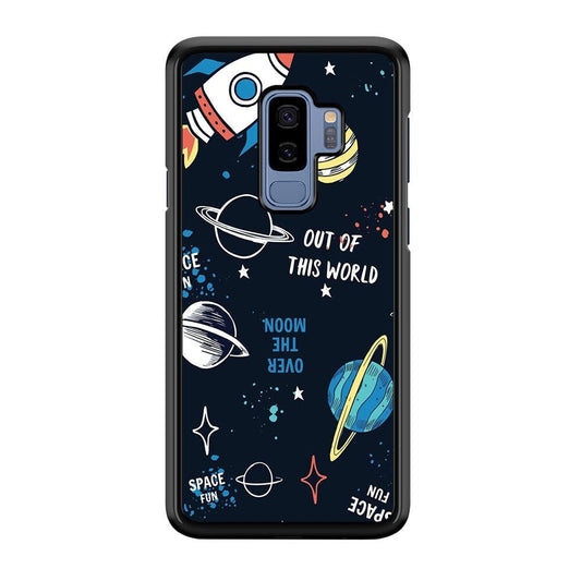 Space Out of This World Samsung Galaxy S9 Plus Case-Oxvistore