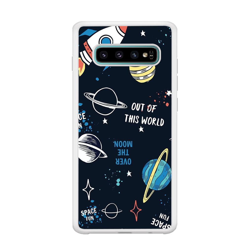 Space Out of This World Samsung Galaxy S10 Plus Case-Oxvistore