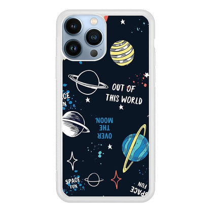 Space Out of This World iPhone 15 Pro Case-Oxvistore