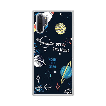 Space Out of This World Samsung Galaxy Note 10 Plus Case-Oxvistore