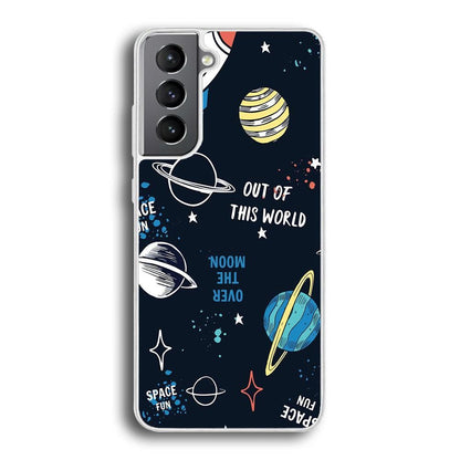 Space Out of This World Samsung Galaxy S21 Plus Case-Oxvistore