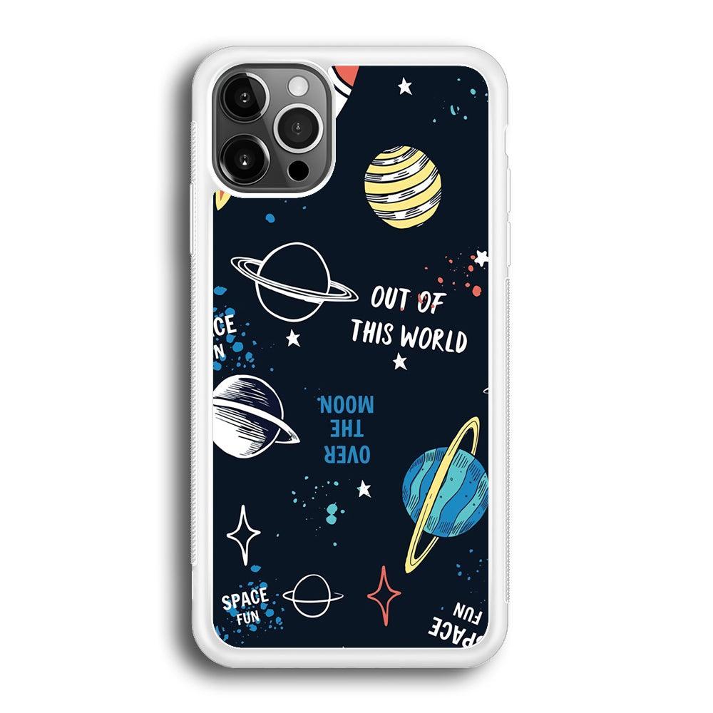 Space Out of This World iPhone 12 Pro Case-Oxvistore