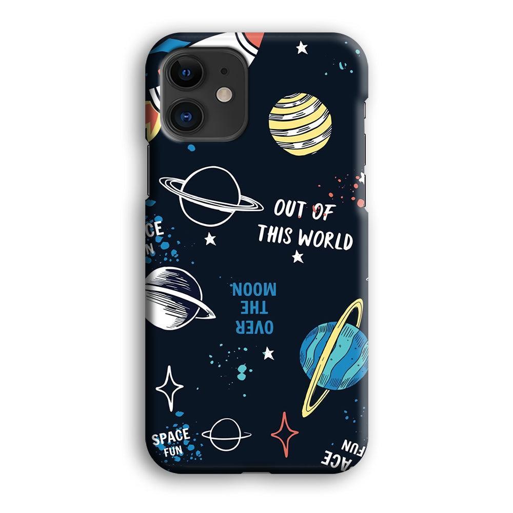 Space Out of This World iPhone 12 Case-Oxvistore